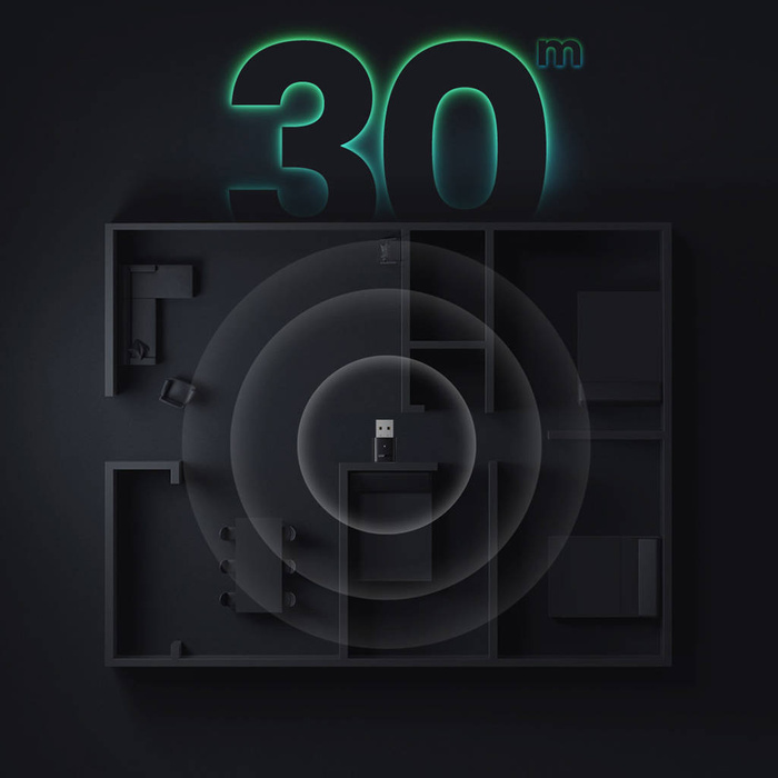 Adaptér Bluetooth Ugreen 5.0 USB-A černý (CM390)