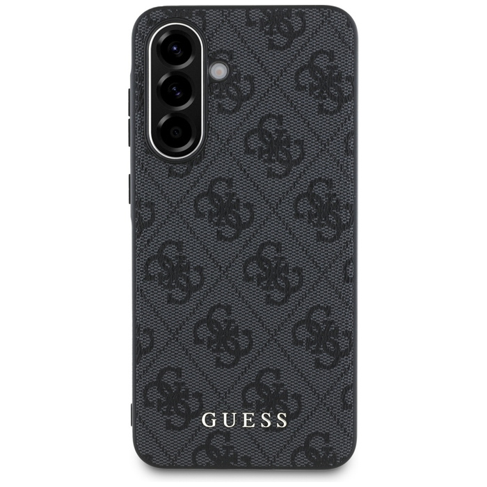 Etui Guess 4G Metal Gold Logo do Samsung Galaxy A36 czarny