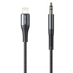 Adaptador AWEI CL-116L Lightning / Jack 3.5 negro / negro