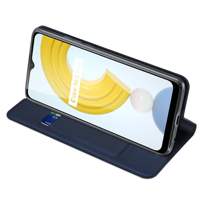 Dux Ducis Skin Pro Custodia tipo libreria per Realme C21 nera