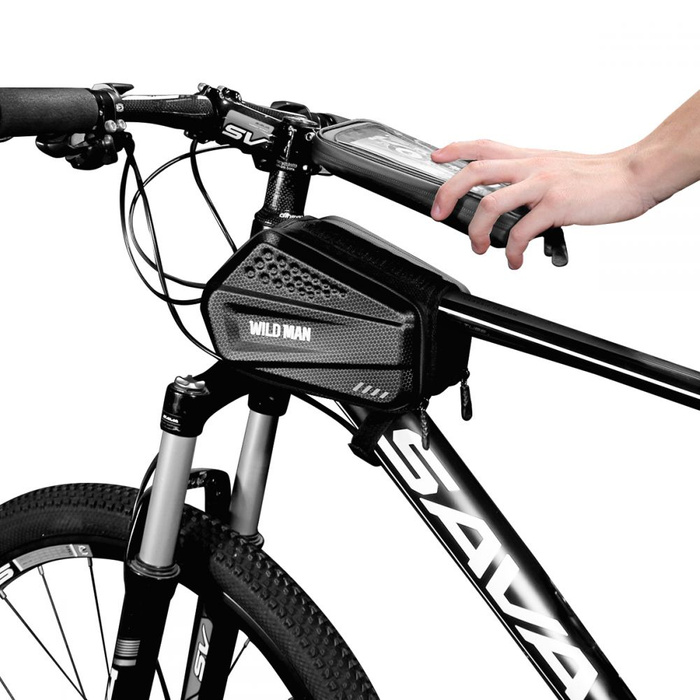 FUNDA RÍGIDA WILDMAN PARA BICICLETA "XXL" NEGRA