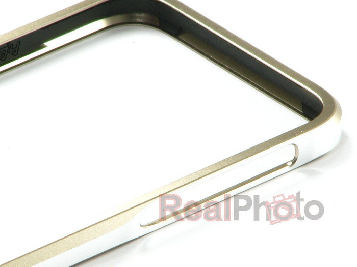 Cover per iPhone 6 6S LJY Sword Alu Bumper GOLD