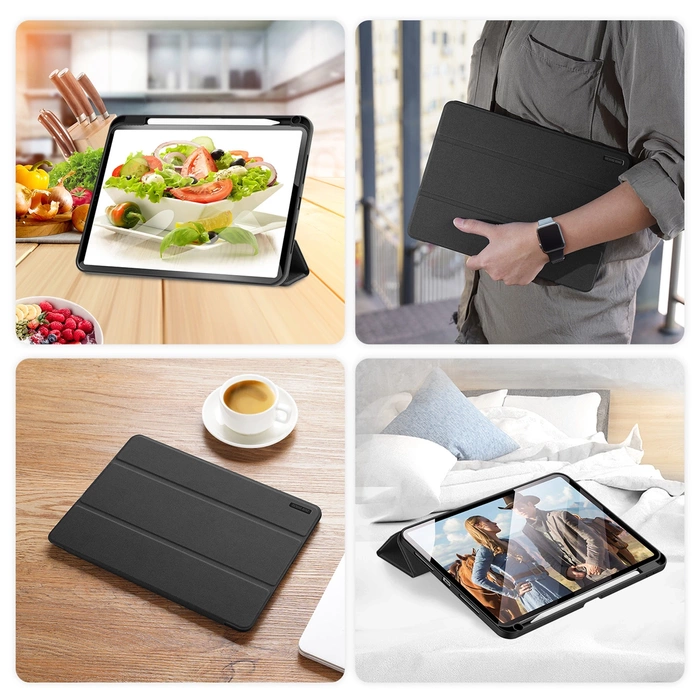 Dux Ducis Domo flip and smart sleep case for iPad Pro 11&quot; 2024 - black