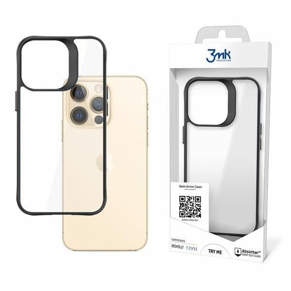 Case 3mk Apple iPhone 13 Pro SatinArmor+ Military Grade Clear Case