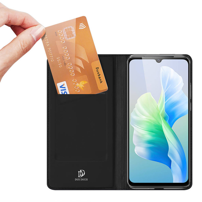 Dux Ducis Skin Pro Holster Cover Flap Vivo V23e negro