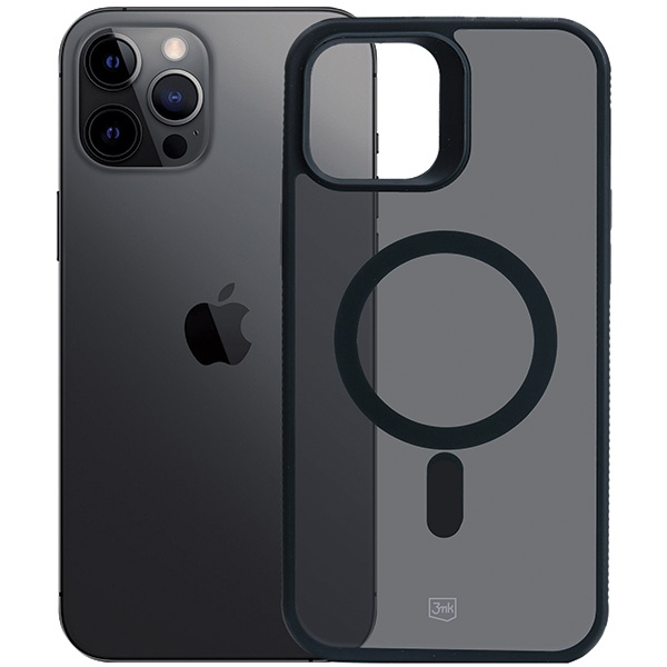 Etui 3MK Smoke MagCase iPhone 12 Pro Max 6.7"