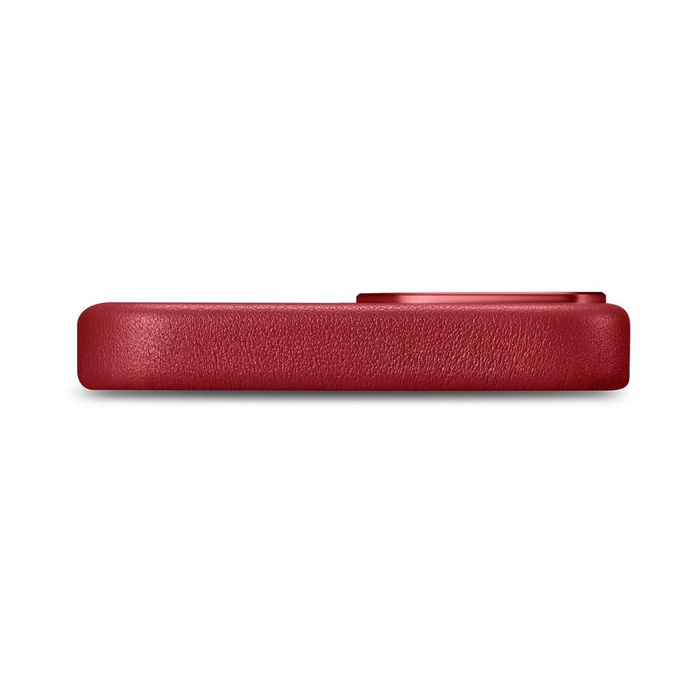 iCarer Case Leather genuine leather case cover for iPhone 14 red (WMI14220705-RD) (MagSafe Compatible)
