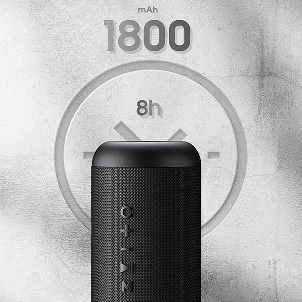 USAMS Speaker YX Series Bluetooth 5.0 10W Portable Outdoor Wireless Speaker YX8YG01 (US-YX008)