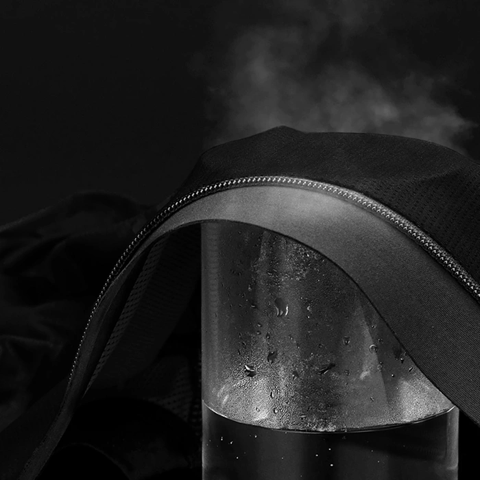 Rockbros 15120002005 Kurzarm-XXL-Radtrikot – Schwarz