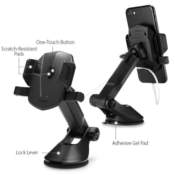 Support SPIGEN TS35 Signature CAR Mount Holder Noir