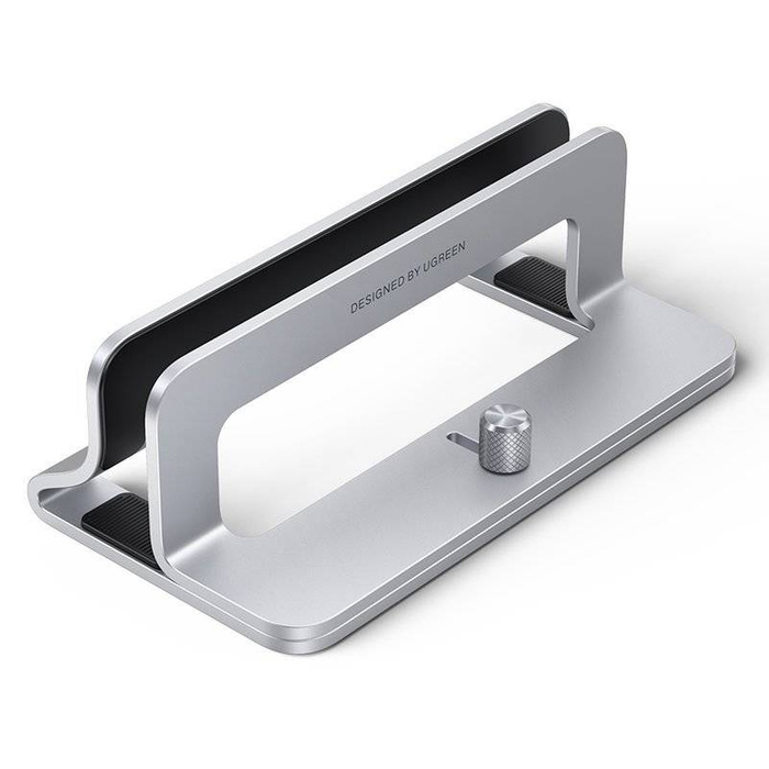 Supporto per supporto verticale in alluminio Ugreen per MacBook Laptop Tablet argento (20471 LP258)