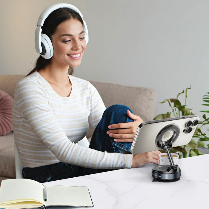 TECH-PROTECT N60 MAGNETIC MAGSAFE WINDSHIELD & DASHBOARD CAR MOUNT BLACK