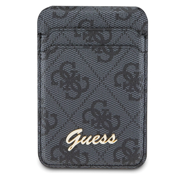 Portafoglio Guess Card Slot Stand GUWMSHG4SHK nero/nero MagSafe 4G Classic Logo