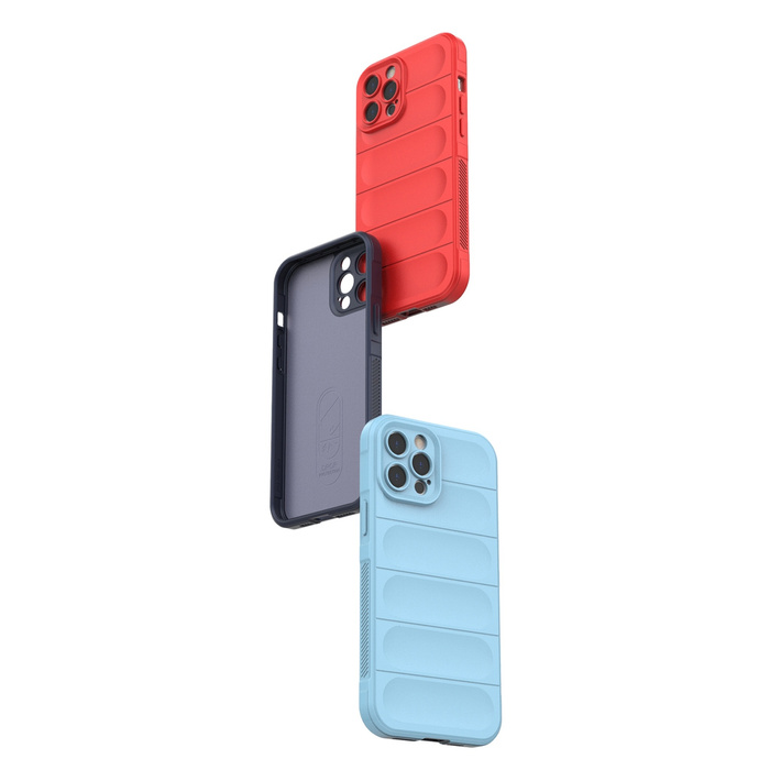 Magic Shield Case Hülle für iPhone 12 Pro Max flexible gepanzerte dunkelblaue Hülle