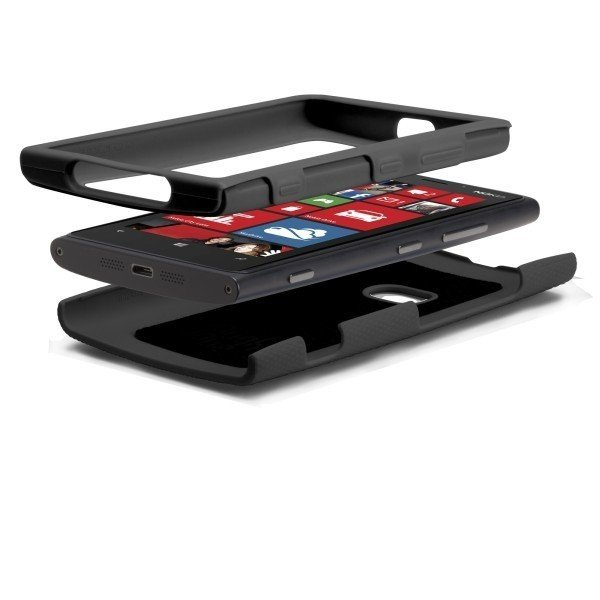 Hülle Nokia Lumia 920 Case-Mate Hybrid Tough Schwarz