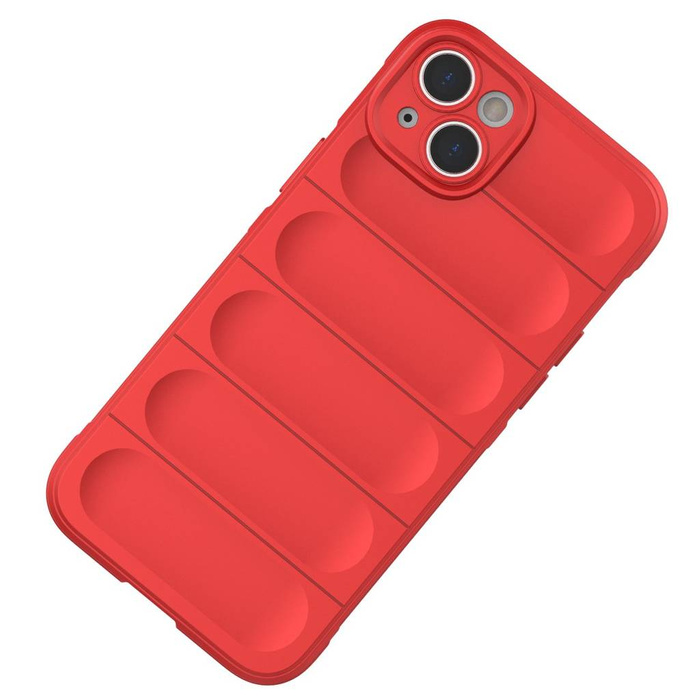Custodia Magic Shield Case per iPhone 14 Plus custodia corazzata flessibile rossa