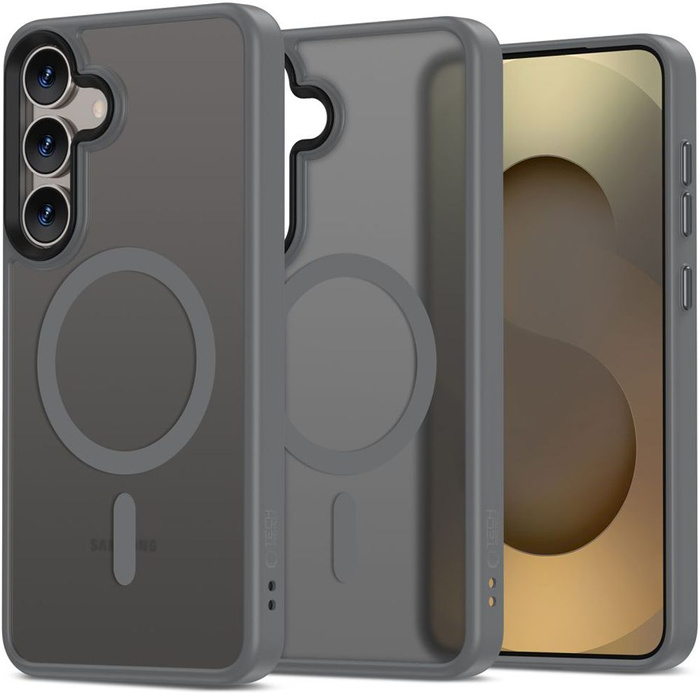 TECH-PROTECT MAGMAT MAGSAFE GALAXY S25 MATTE TITANIUM