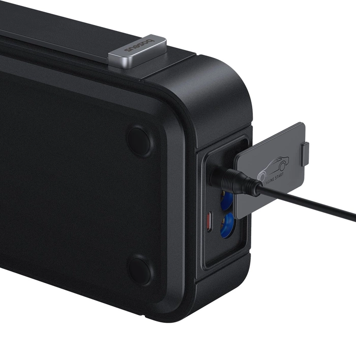 Startér se superkondenzátorem Baseus Super Energy Mega Series BS-CH007 3000A 12V USB-C / EC8 / DC - šedý