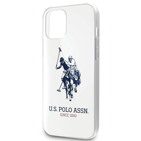 Puzdro US POLO Apple iPhone 12 Pro Max 6.7 Shiny Big Logo USHCP12LTPUHRWH White Case