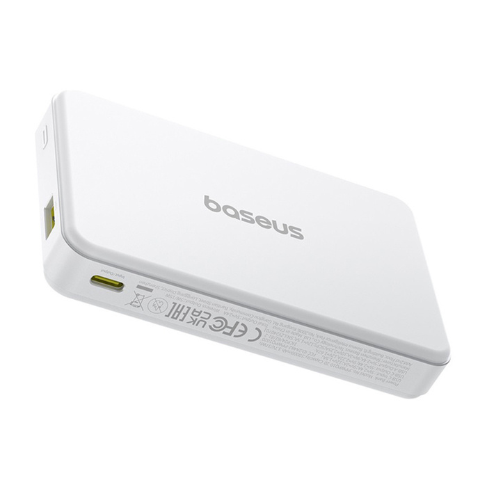 Powerbank magnetyczny Baseus Airpow2 Qi2 10000mAh 22,5W (biały)