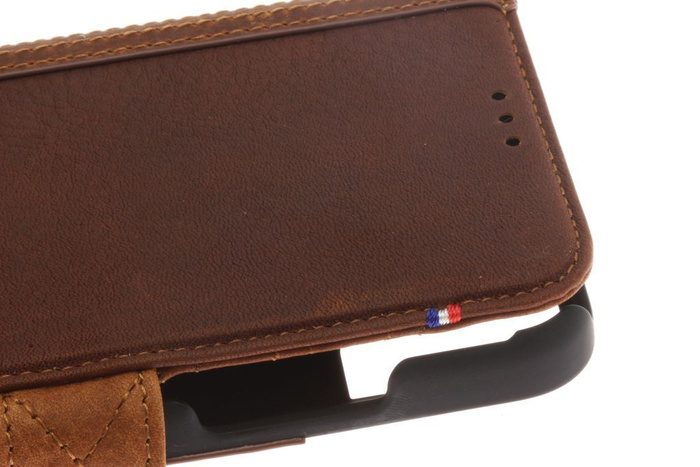 Pouzdro DECODED Peněženka Apple Iphone X Xs Brown Cinnamon Case