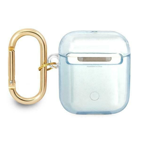 Case GUESS Apple AirPods Cover Strap Collection Blue Case