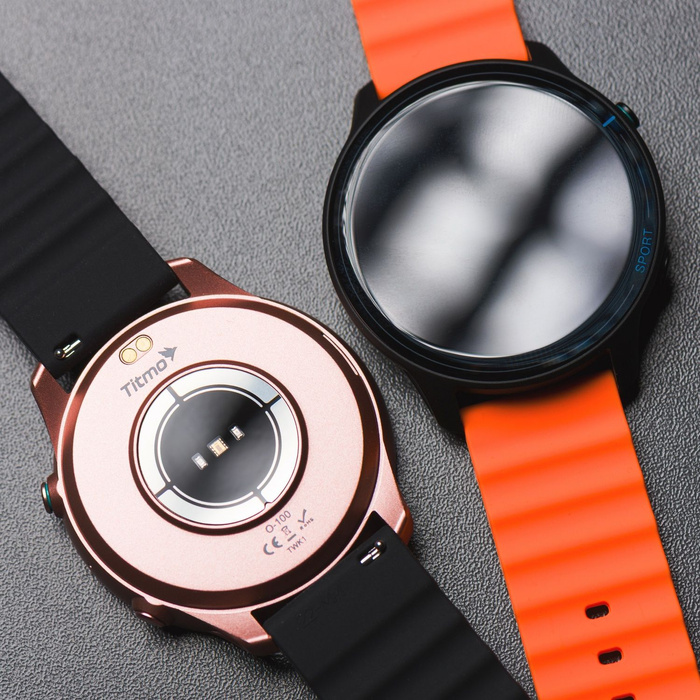 Pasek do Samsung Galaxy Watch Forcell F-Design FS05 sprzączka włókno poliestrowe 22 mm pomarańczowy