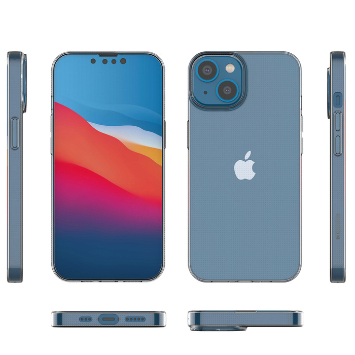 Funda de gel para iPhone 14 Ultra Clear 0.5mm transparente