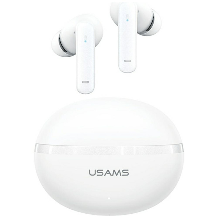 Słuchawki Bluetooth USAMS Echo E02 TWS   ANC+ENC bezprzewodowe biały