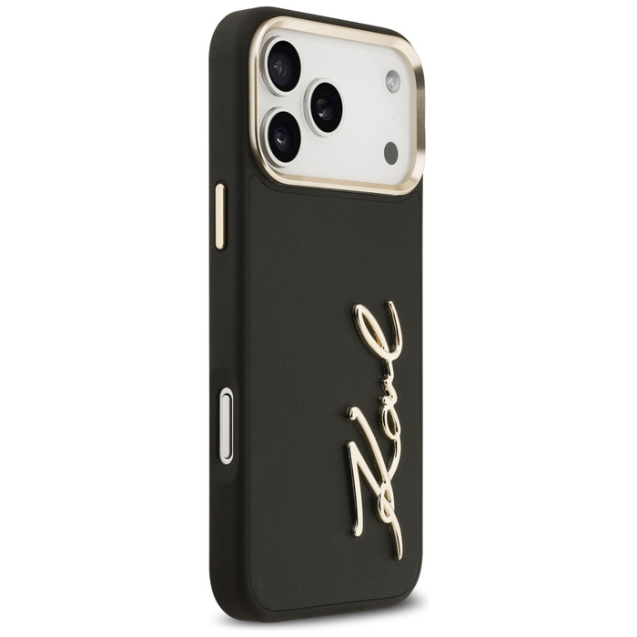 Etui Karl Lagerfeld Karl Script Logo do  iPhone 17 Pro Max czarny