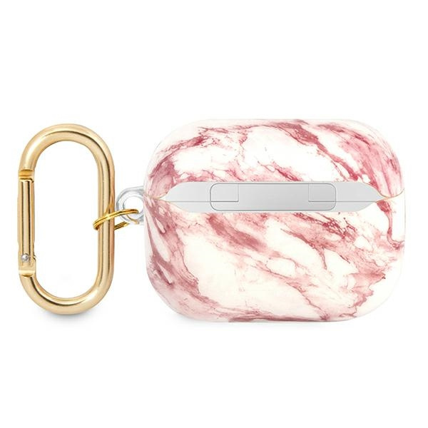 Case GUESS Apple AirPods Pro Cover Marble Strap Collection Pink Case