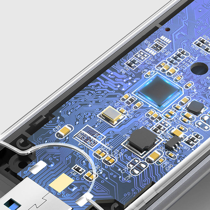 Ugreen M.2 diskové pouzdro M-Key (USB-C / USB-A 10Gb/s) šedé (CM353)