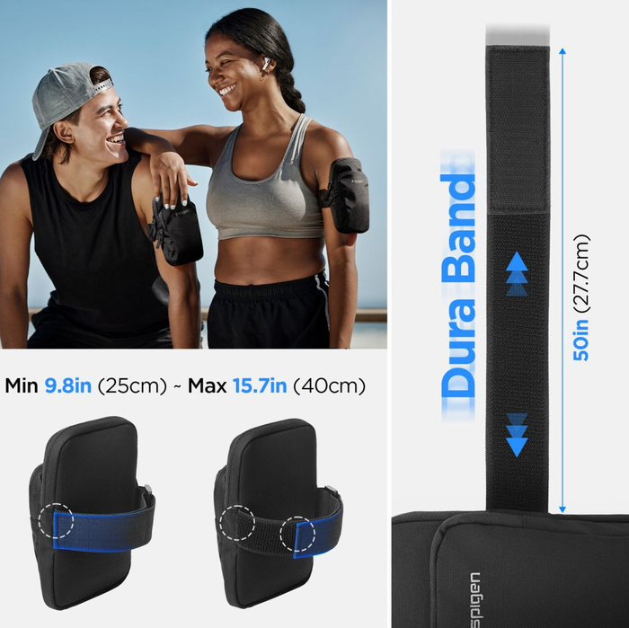 Spigen A702 DYNAMIC SHIELD ARMBAND SCHWARZ