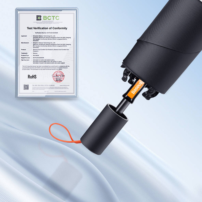 Sonnenschutz für die Windschutzscheibe Baseus CoolRide CRKX000001 – schwarz