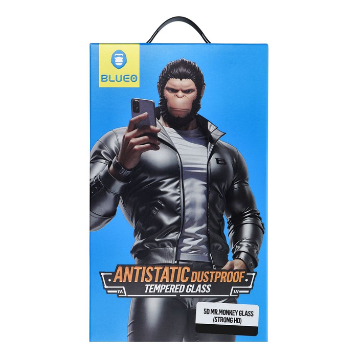 Szkło Hartowane 5D Mr. Monkey Glass - do Samsung Galaxy S26 Ultra czarny (Strong Lite)