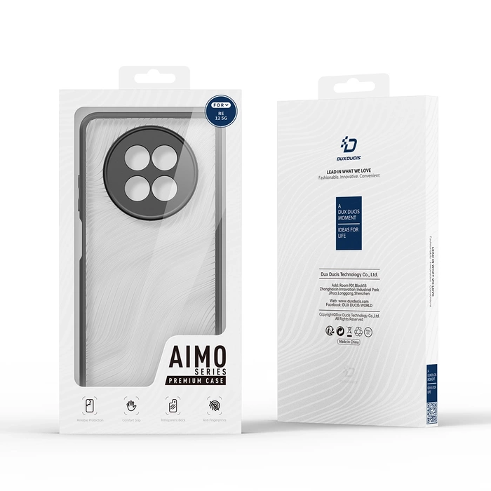 Étui Dux Ducis Aimo pour Realme 12 / 12x 5G - Noir