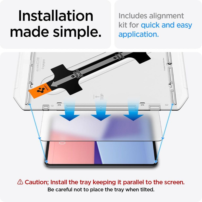 Vidrio Templado Spigen iPad MATTE Papel Touch Pro 11 5 / 2024 Transparente