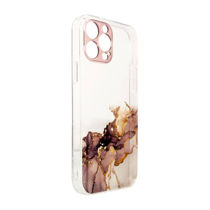 Housse en marbre pour Xiaomi Redmi Note 11 Pro Gel Cover Marble Brown