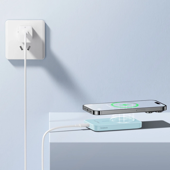 Baseus mini power bank 5000mAh 20W + USB-C cable (20V/3A) - blue
