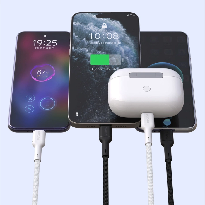 Dudao L9X 30W USB-C - Lightning Kabel 2m - Weiß