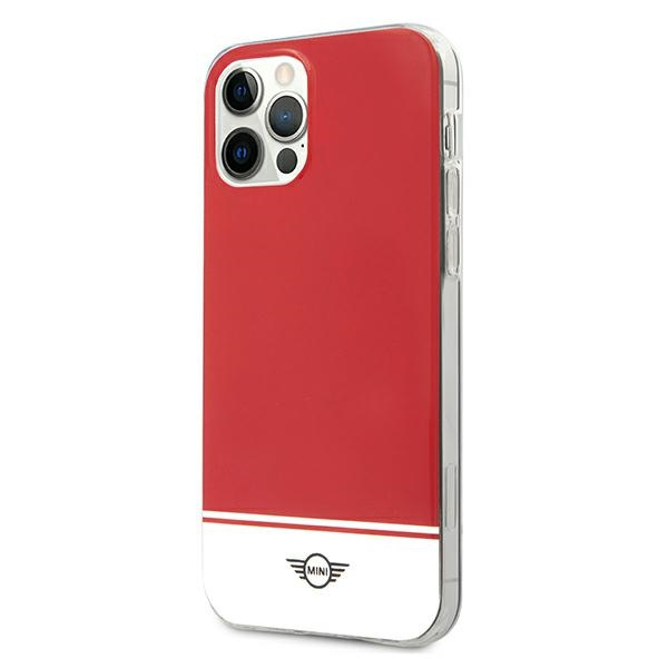 Mini MIHCP12MPCUBIRE iPhone 12/12 Pro 6.1" red/red hard case Stripe Collection