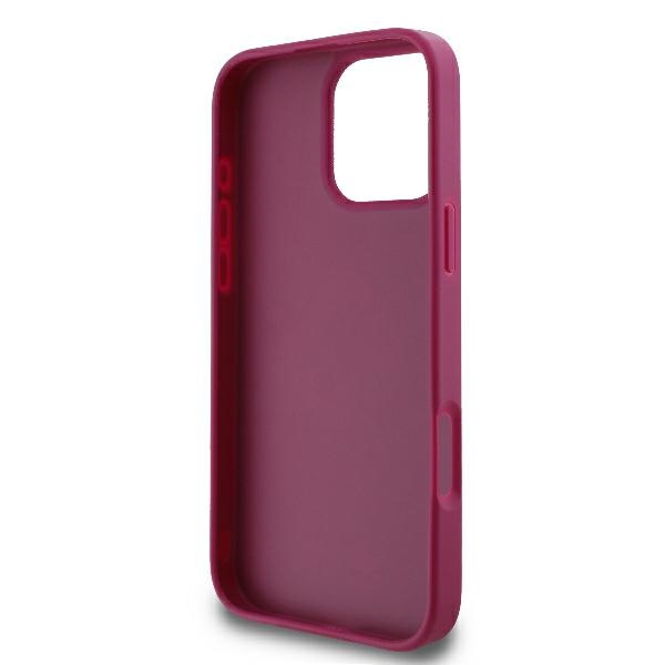 Etui Guess iPhone 16 Pro Max 6.9" fioletowy/lpurple hardcase Fixed Glitter Big 4G