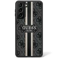 Cover Guess GUHCS23SP4RPSK S23 S911 nero/nerocase 4G Printed Stripe Case