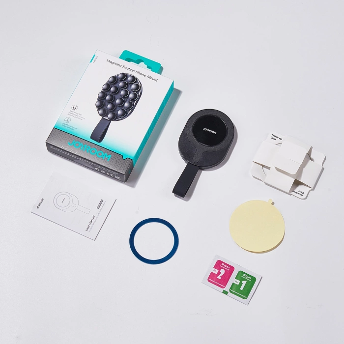 Joyroom JR-ZS393-S magnetic holder with suction cups for 4.7-7&quot; phone - black