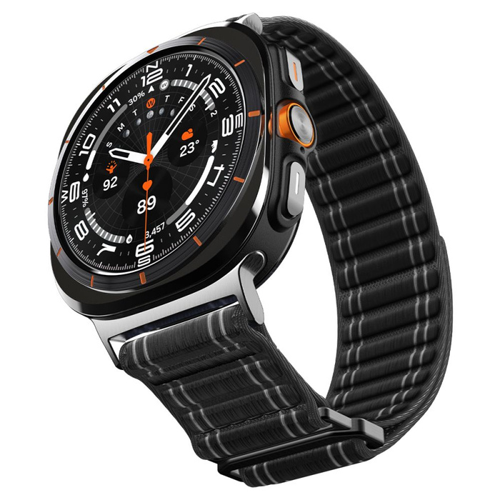 Spigen WBF0 BAND SAMSUNG Galaxy Watch ULTRA 2024 / 2025 (47 MM) SCHWARZ