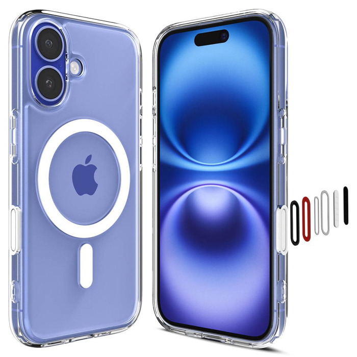 Case Spigen Ultra Hybrid "T" Mag MagSafe IPhone 16 WHITE