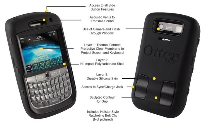 Pouzdro OTTERBOX Defender Pouzdro Blackberry 8900 Curve