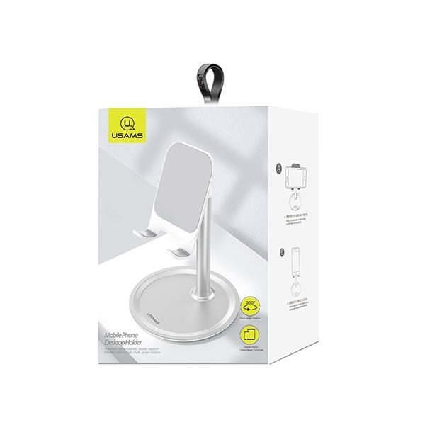 Držák Desk USAMS pro Telefon Tablet Silver