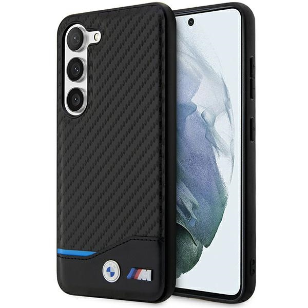 Obal BMW BMHCS23M22NBCK S23 Plus S916 Černá/černá kůže Carbon