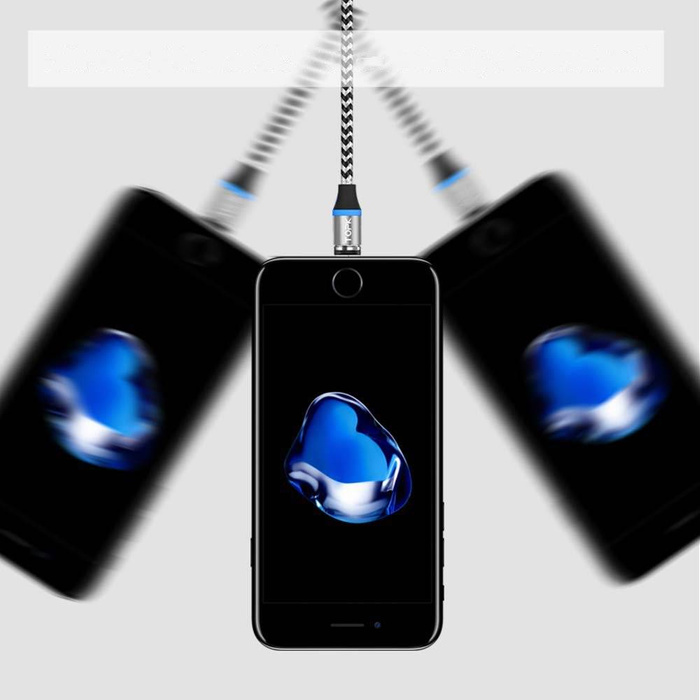 Anschlussstecker für Magnetkabel Lightning silber